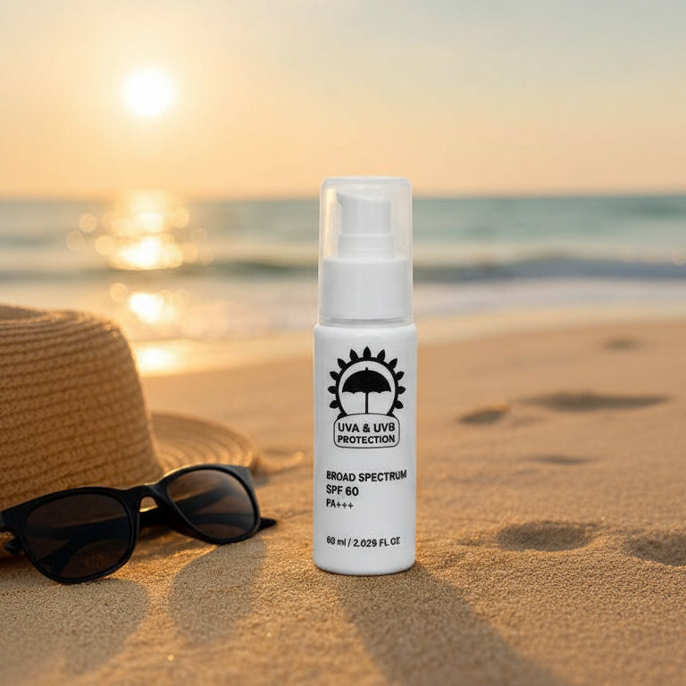 Sunblock SPF 60+++ – Lightweight UVA/UVB Protection