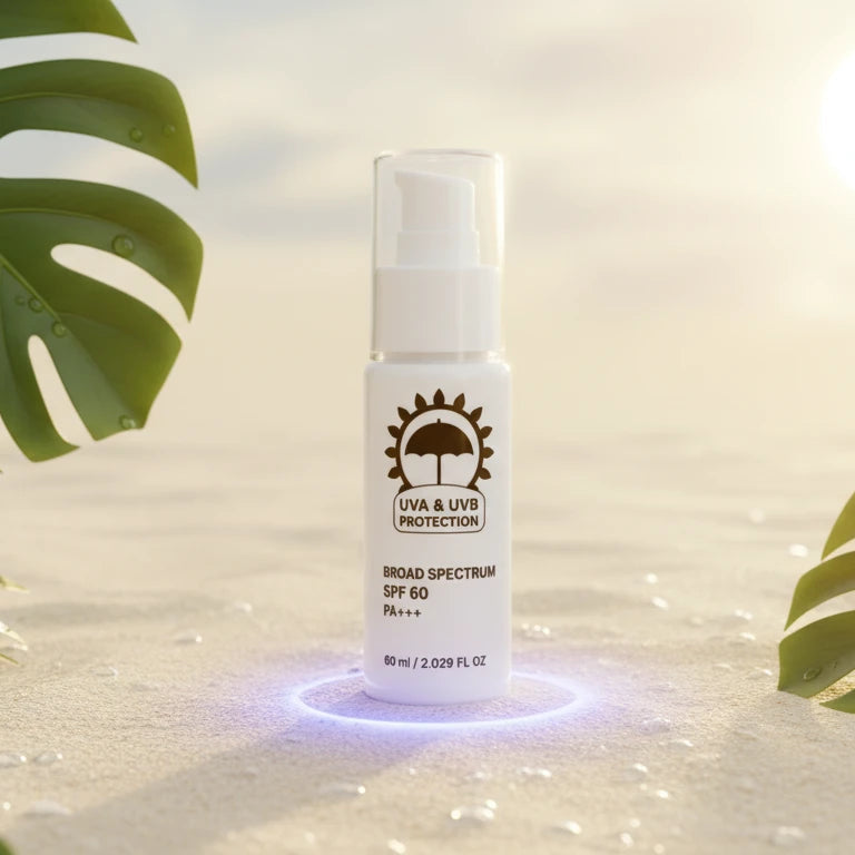 Sunblock SPF 60+++ – Lightweight UVA/UVB Protection